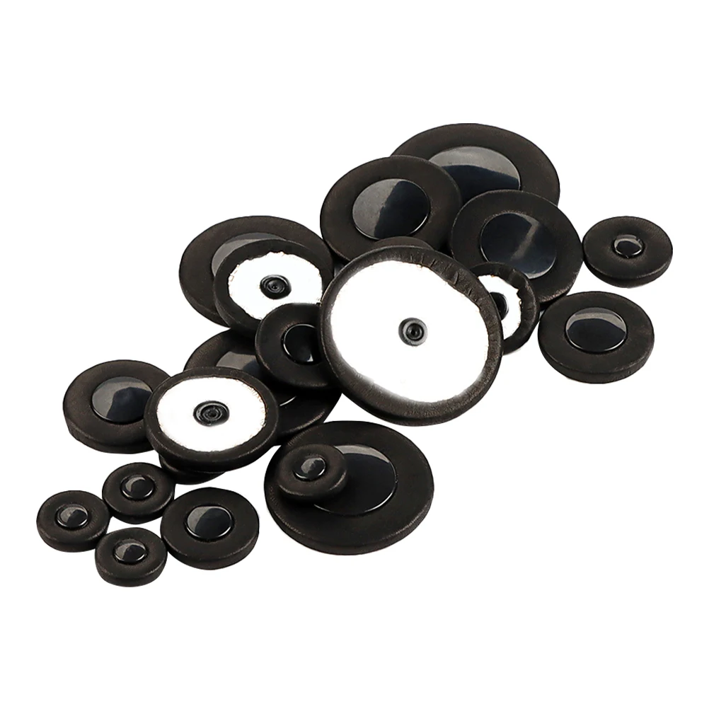 

25 Pcs Saxophone Spacer Keyboard for Carpal Tunnel Black Artificial Clarinet Mouthpiece Pad