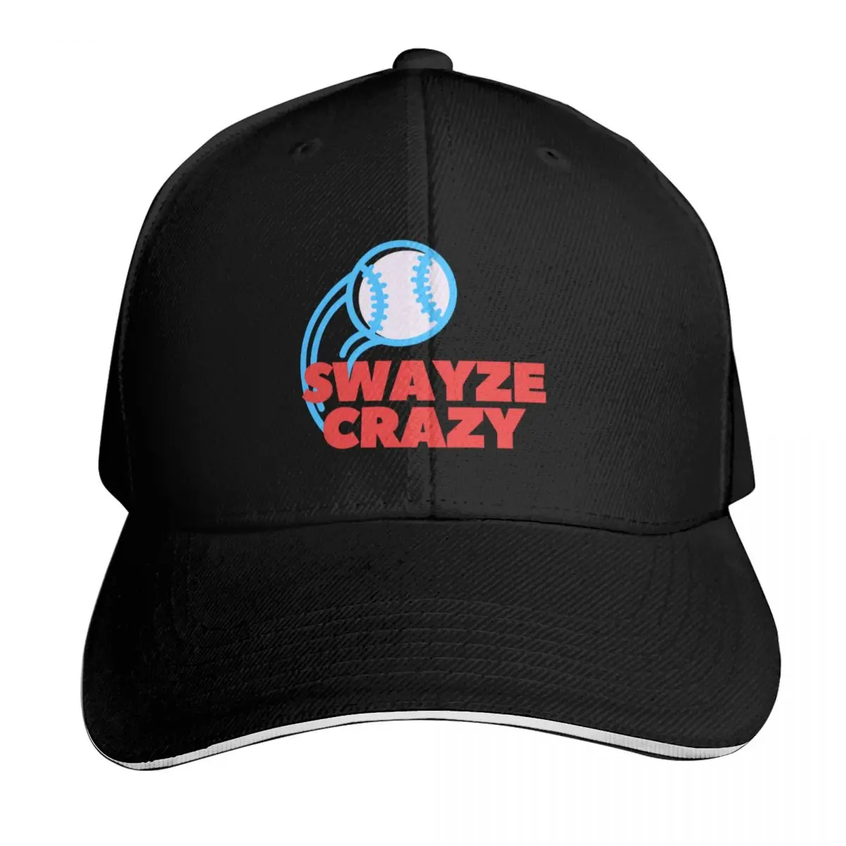 Gorra de béisbol Swayze Crazy, gorra de béisbol Wild Ball, gorras de lujo, gorra para niños, gorra de espuma para fiestas, gorra para niñas y hombres