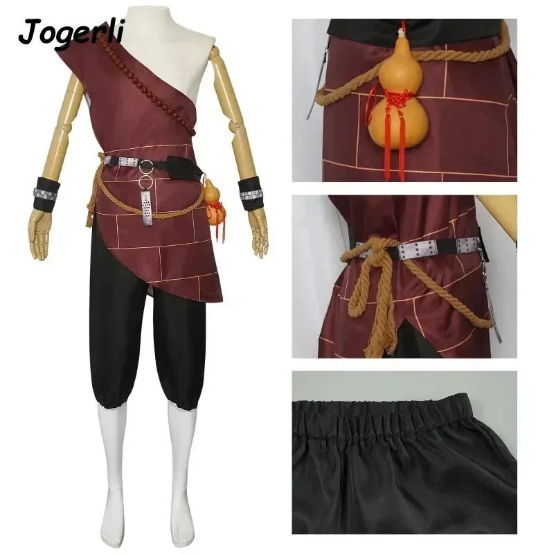 Jogerli Black Myth Wukong 코스프레 의상 성인 어린이 원숭이 왕 정장 Cos Kids 게임 롤플레잉 Clothc;6,r'8;p'