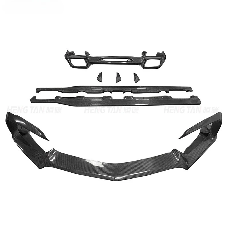 

Suitable for Mercedes-Benz AMG GT GTS Carbon Fiber Modified R Front Lip Side Skirt Rear Lip Small Surround Auto Parts