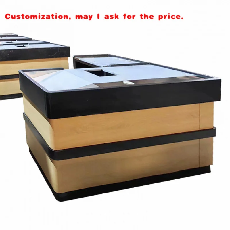 custom.Grocery Store Retail Shop Supermarket Equipment Good Quality Convenience Store Checkout Counter