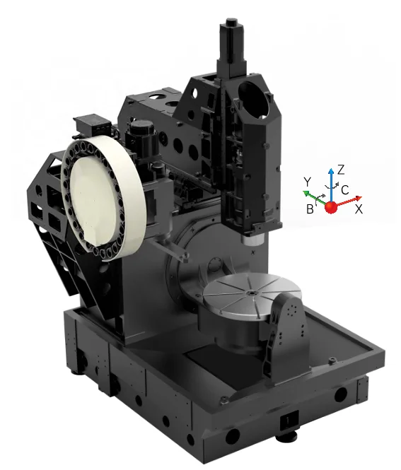 Centro de Hining Vertical de alta precisión, V5-630B de 5 ejes CNC Milg Hine, Motor Digital, nuevo producto proporcionado