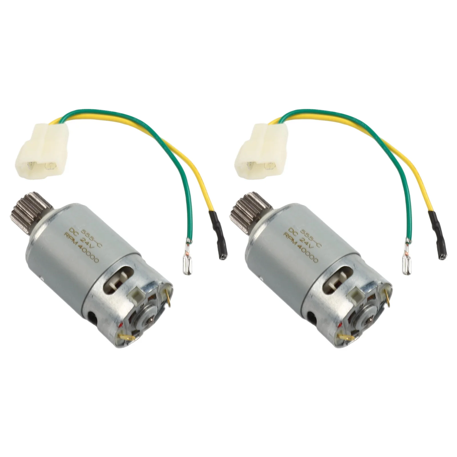 

2Pcs 24V Children's Powered Wheel Electric Motor 555-C Drive Engine Accessory For Electric Car Motor Easy To Install