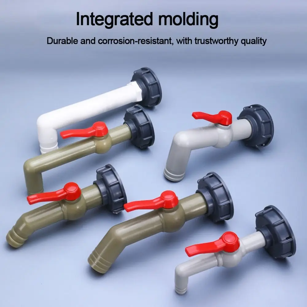 유용한 정원 가정용 거친 나사 교체 탭 커넥터, IBC 탱크 어댑터, IBC 탱크 피팅, 거친 나사 밸브