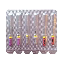 Limes dentaires C + limes C endodontiques limes pilote en acier inoxydable C 6-10 # 6 pièces/paquet limes de canal radiculaire 25mm pour la dentisterie endodontique
