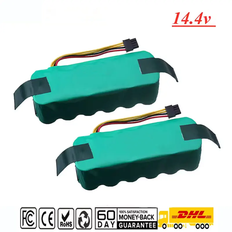 

100% NEW Upgrade Sweeping Robot 14.4V 12800mAh Li-ion Rechargeable Battery For Panda/Haier/Ecovacs /Dibea Vacuum Cleaner Battery