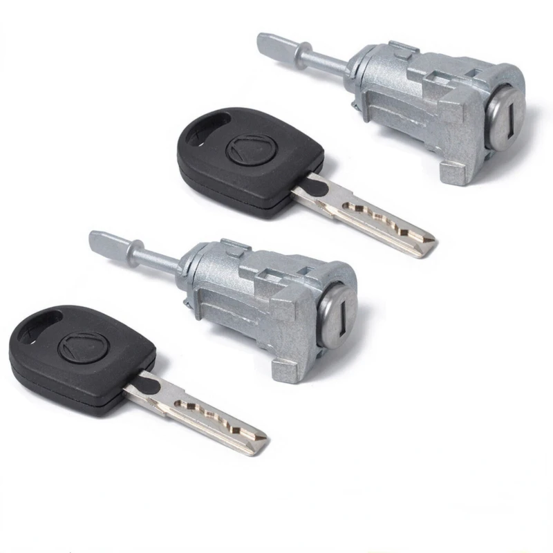 

Door Lock Cylinder Key For VW Golf 4 Iv Mk4 Bora A6 For Skoda Fabia Polo 1997-2009 Modification Accessories 604837167 604837168