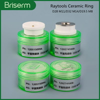 Raytools Original Laser Ceramic Ring D32 M14 D28 M11 D19.5 M8 Body Nozzle Holder Ring for Fiber Cutting Head BT240 BMH110 114