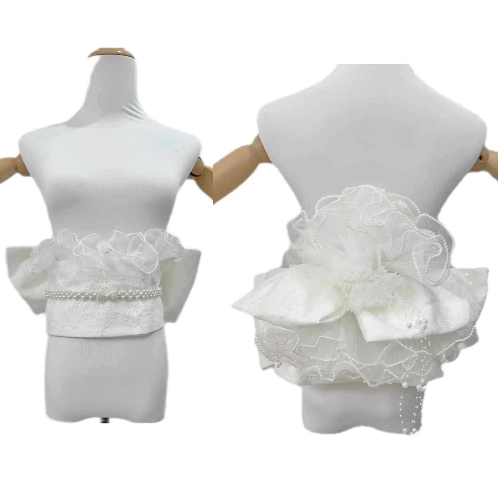 المرأة اليابانية التقليدية كيمونو أوبي الدانتيل تعديل أوبي مجموعة خمر نمط فستان حزام الخصر كوس زي