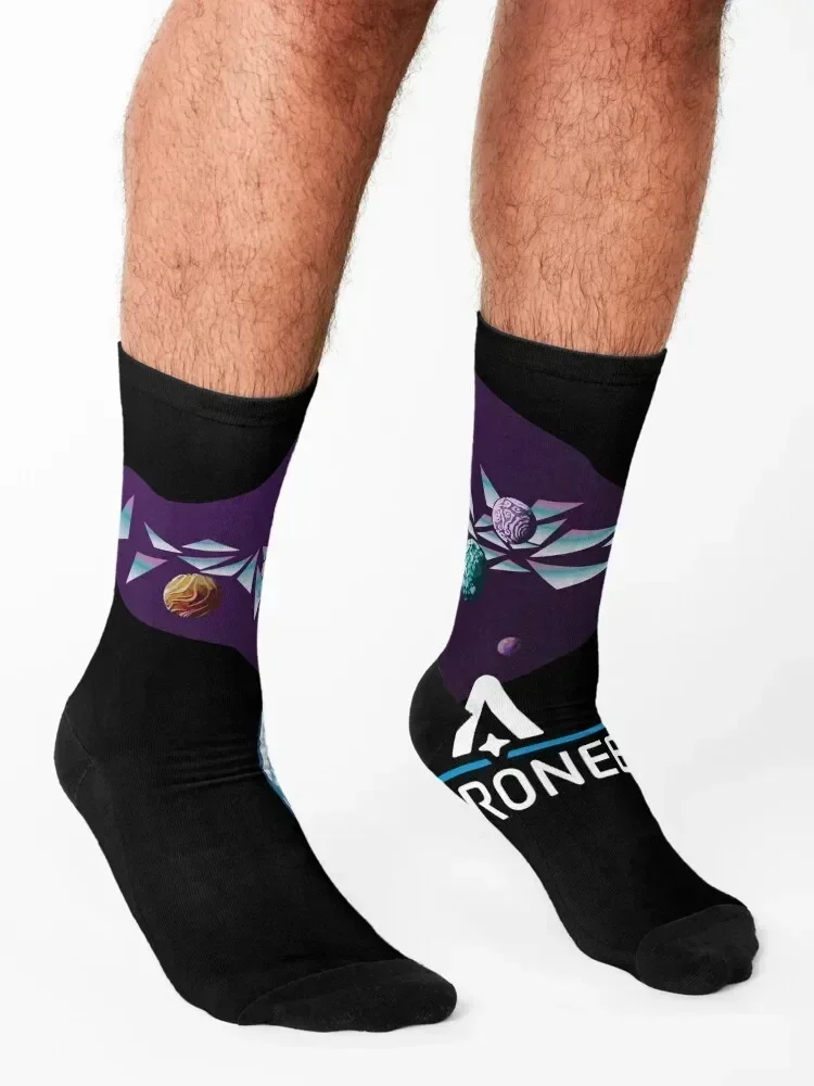 Astroneer Space Socks loose colored designer brand Heating sock Ladies Socks Men's