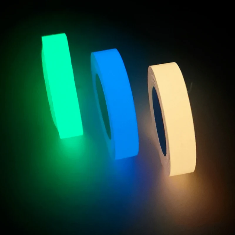 

Waterproof Luminous Tapes Self Adhesive Warning Tapes Night Vision Glow in Dark Safety Home Garden Decoration