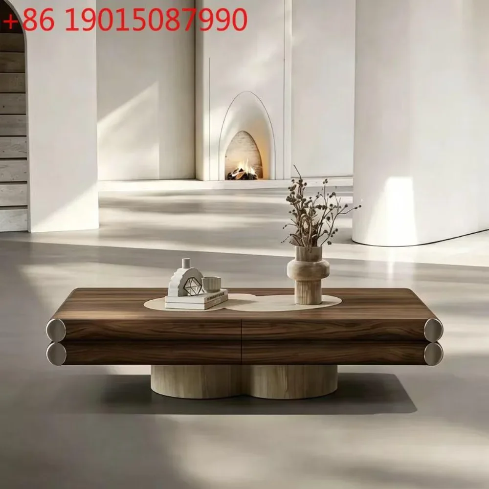 

2026 designer Italian minimalist coffee table designer living room household small
