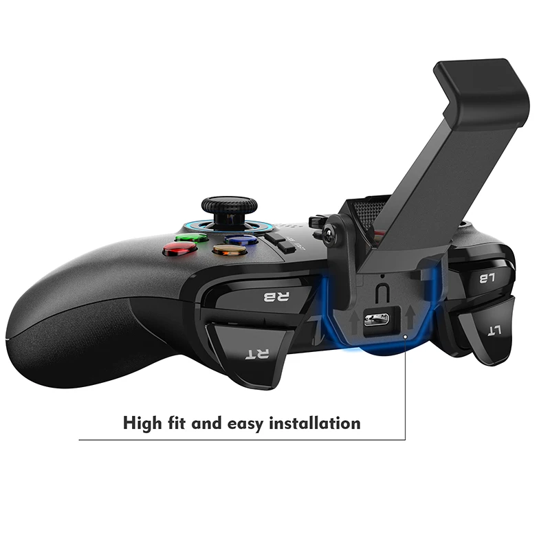 Soporte para teléfono móvil para EasySMX 9110/9124/9124 Pro/9013 Pro/X10 controlador de juego soporte para teléfono Clip para teléfono