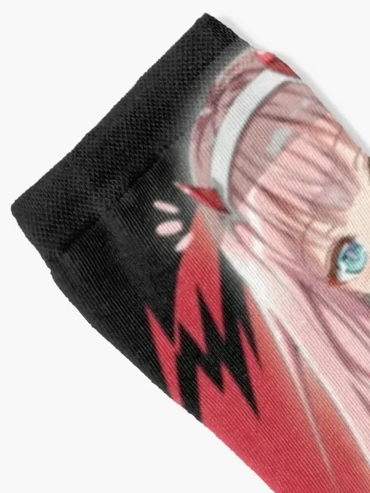 Darling In The Franxx Darling in the Franxx Anime Art - Zero Two Kawaii Cute Socks football short Socks For Women Men's