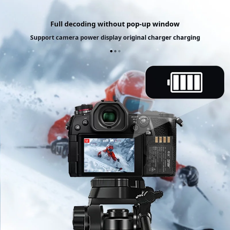 ZITAY DMW-BLF19GK Battery Is Suitable for Panasonic GH3 GH4 GH5 GH5S G9 Camera Battery 2040mah