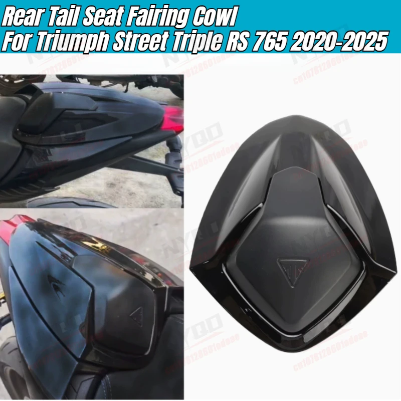 

For Street Triple RS 765R/RS 2020-2025 Topteng Rear Tail Seat Fairing Cowl Cover