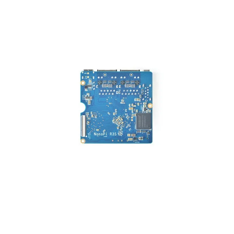 TopElec NanoPi R3S Mini Development Board, Full Metal Case RK3566 Dual Gigabit Ethernet Ports