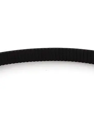 Cinghia dentata sincrona con scanalatura nera T2.5x380 152 denti larghezza 10 mm circonferenza 380 mm
