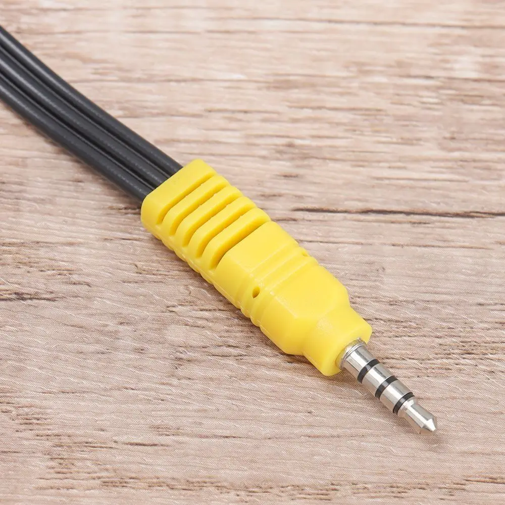 Durale 3 RCA Female RCA Cable 20cm Stereo 3.5mm to Cable 3.5mm Cable for High-Performance