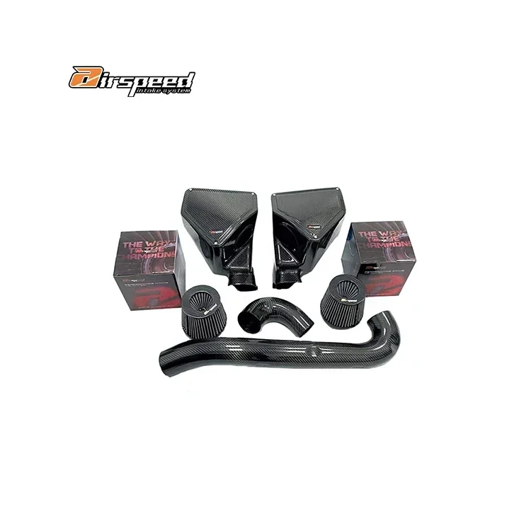 

2026 Airspeed Brand 100% Dry Carbon Fiber Hot Selling Auto Car Spare Parts Cold Air Intake air intake system For M3 M4 G8X S58