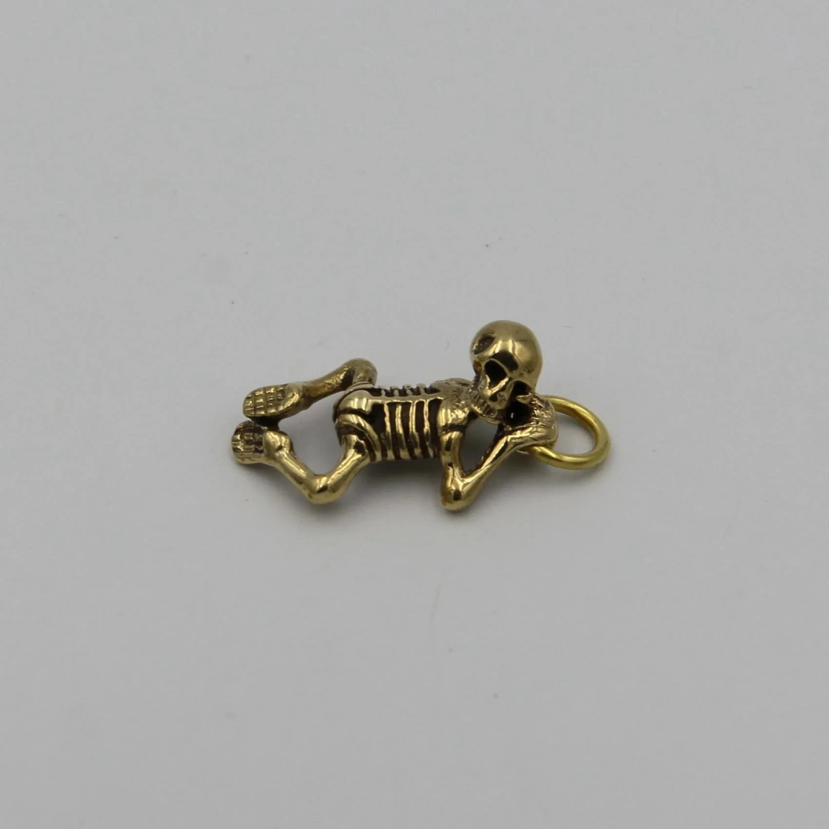 Skull Art Retro Skeleton Keychain Charm Jewelry Making Gifts