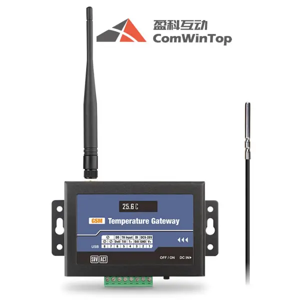 CWT-L1T Wireless Gsm Gprs 3g 4g Wifi Iot Temperature Humidity Sensor Transmitter Gateway