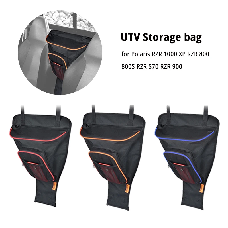 

For Polaris RZR 1000 XP 800 800S 570 900 UTV RZR Storage bag Accessories Waterproof Tool Bag Cab Pack Center Seat Bag