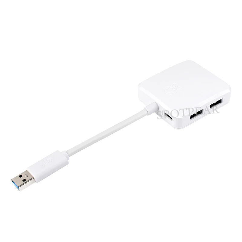 Raspberry Pi Offizieller Original-USB-Hub 4 Hochgeschwindigkeits-USB3.0 Typ A 5 Gbit/s für Raspberry Pi