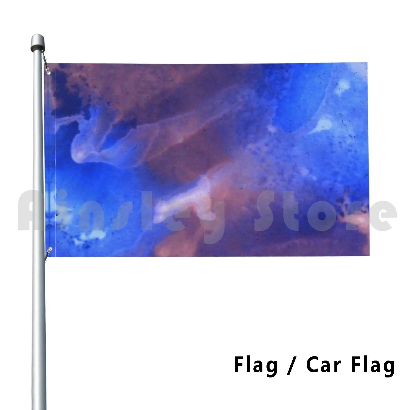 Storms In Deep Space Outdoor Decor Flag Car Flag Space Universe Outer Space Deep Space Cosmos Cosmic Dust Cosmic Waves