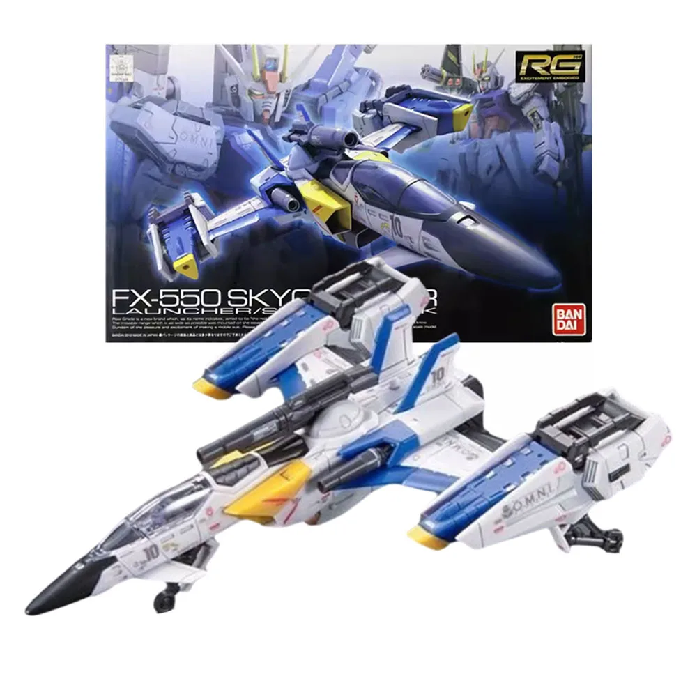 

Bandai Genuine Figure Gundam Model Kit RG FX-550 Skygrasper Launcher/Sword Pack Collection Mobile Suit Gunpla Action Figure Toys