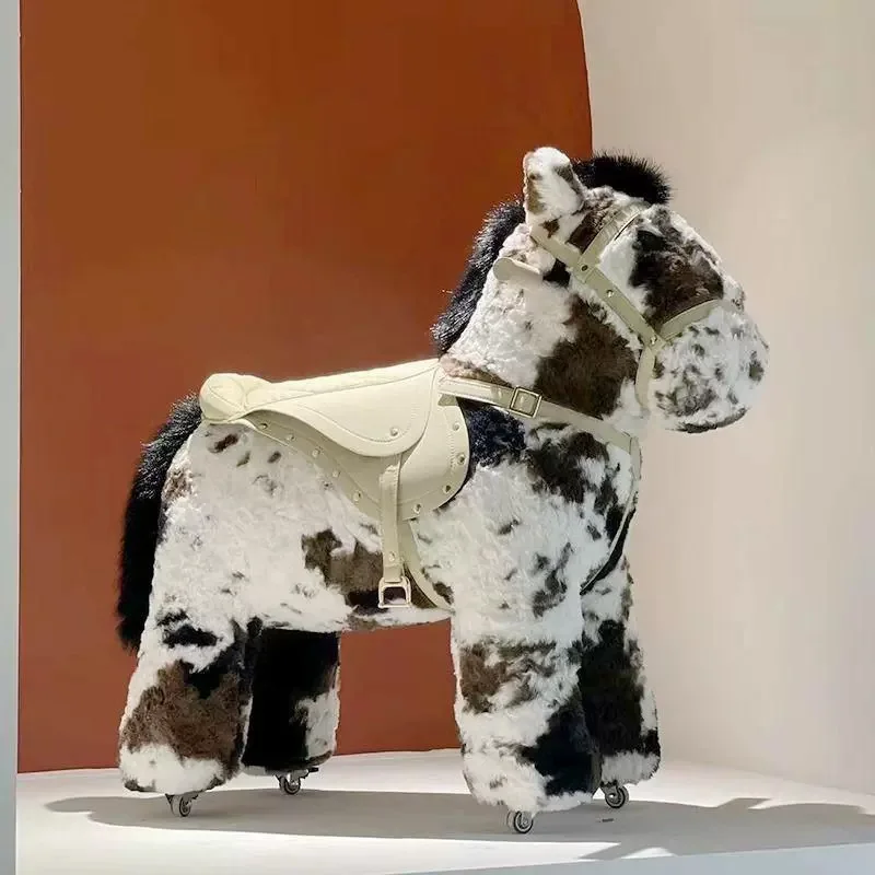 Cadeira de pônei de equitação móvel infantil Casa sala de estar Decoração de casa Balanço confortável