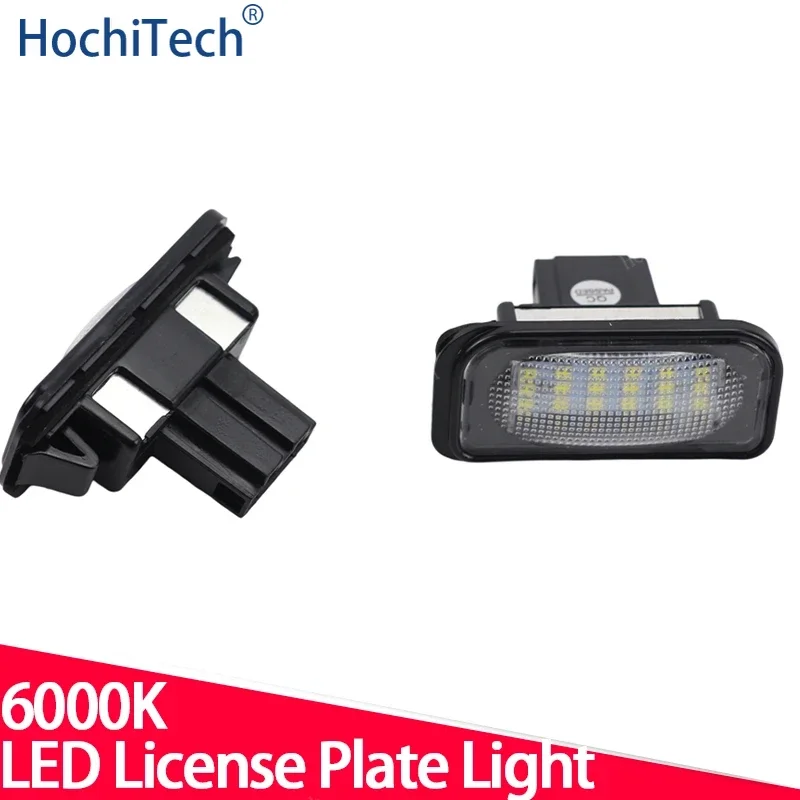 

12V LED Car License Number Plate Light Lamp No Error For Mercedes Benz C-class W203 4Door 2001-2007 R230 W209 C209 A209 SL CLK