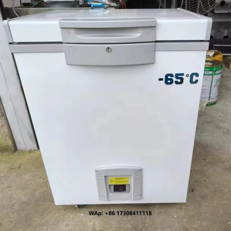 Small  Freezer -65 Degree Low Temperature Deep Freezer 218L Horizontal Refrigerator ULT Freezer