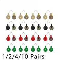 1-10pairs Brake Caliper Disc Brake for KuKirin G2 PRO G2 MAX Electric Scooter Brake Pads for BOLI BB8 NOVELA YINXING BOLIDS