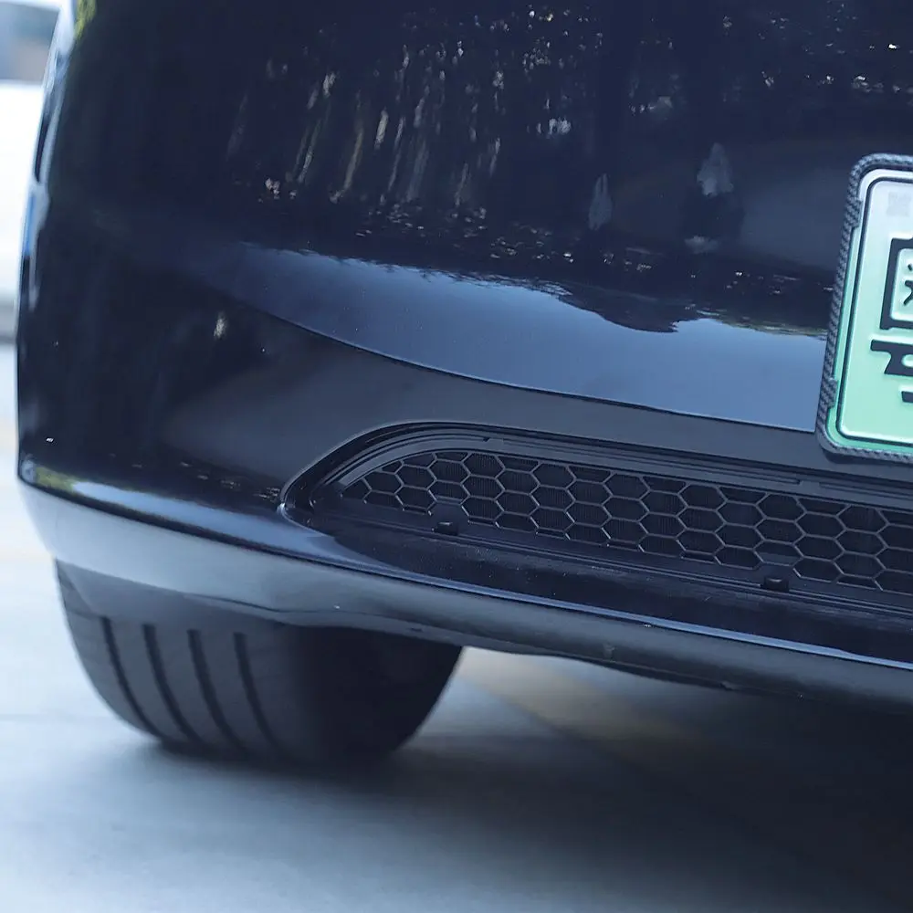 For Tesla New Model 3 Highland 2024 Car Lower Bumper Anti Insect Net Anti Dust Proof Inner Vent Grille Cover Insect-proof Front