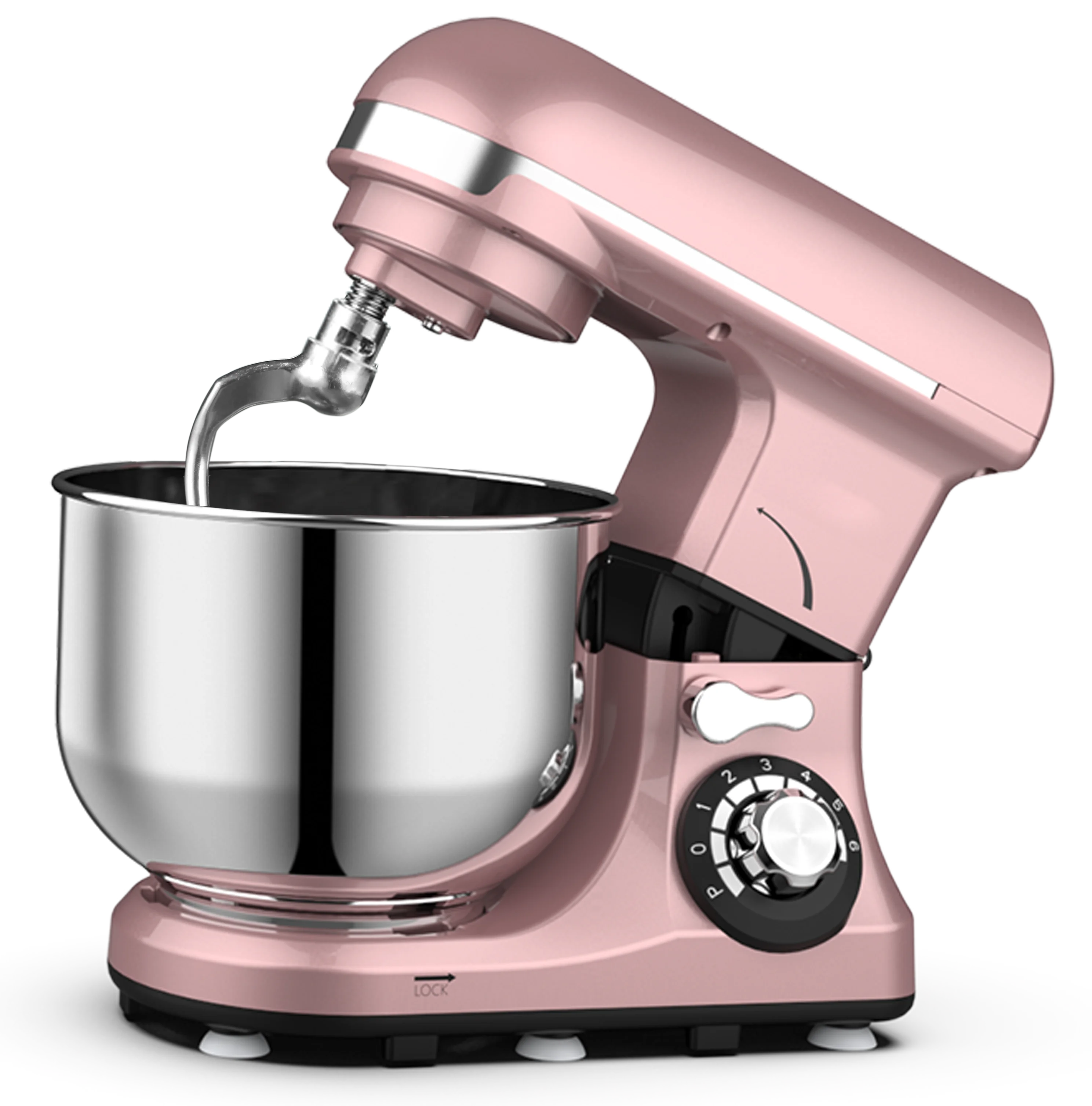 

Factory Customization Multifunction Household Kitchen Dough Electric Cake Aid 4.5L SUS304 Machines Stand Food Mixers