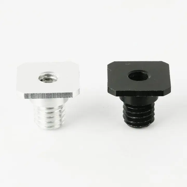 3/8 inch 1/4 inch Black/silver Screw Metal 3/8