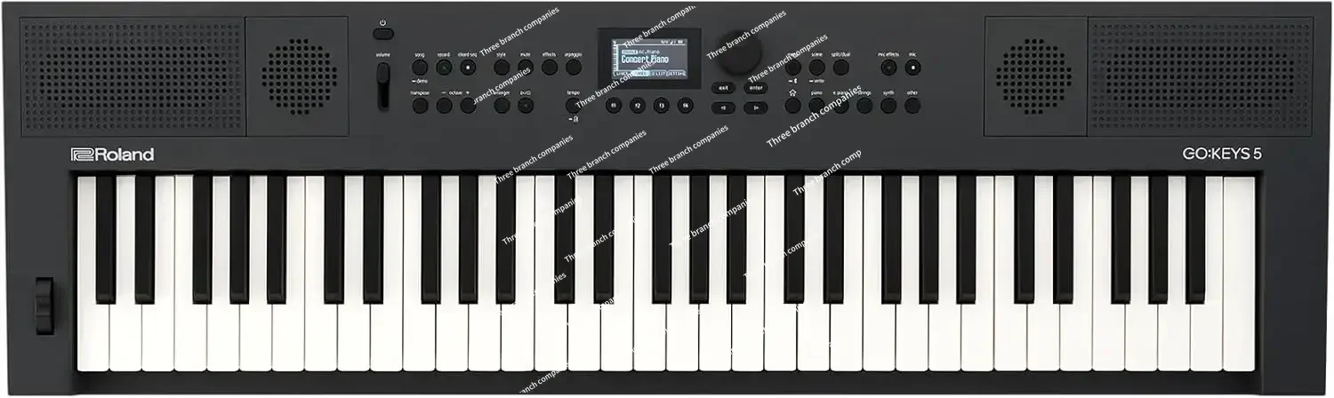 

Клавиатура 5 Music Creation Клавиатура с 61 нотами Встроенные стереодинамики Микрофонный вход Bluetooth Audio/MIDI