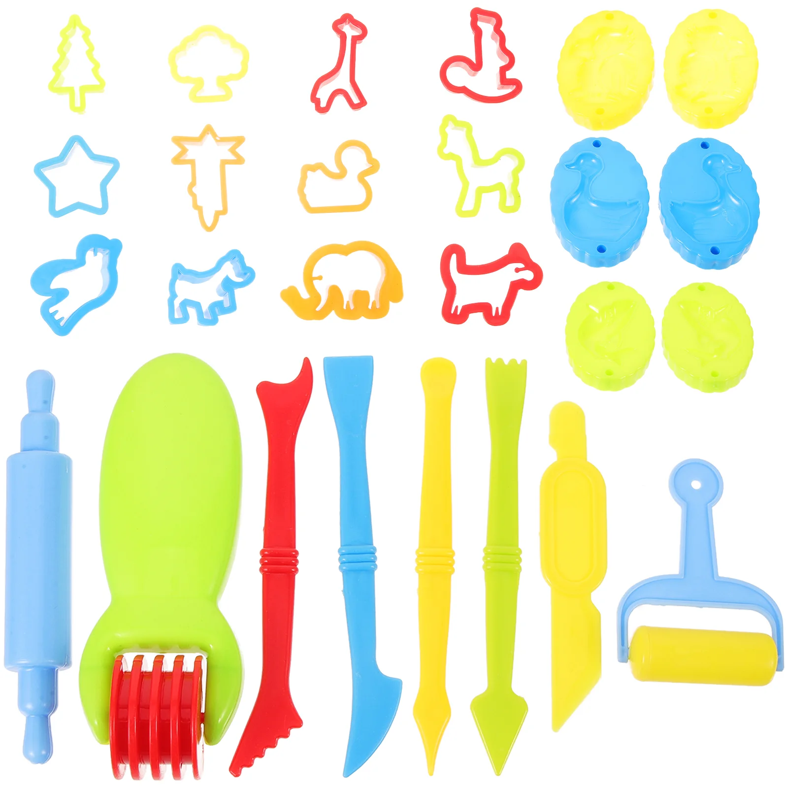 

Kids Hand-made Toys Playing Clay Tools Modeling Playset DIY Colored Pp Dough Handmade Children Molds