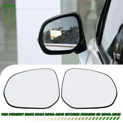Car Wing Heated Mirror Glass Lens For CITROEN C3 Picasso 2009-2019 C4 Picasso 2007-2013 For PEUGEOT 3008 5008 2009-2016