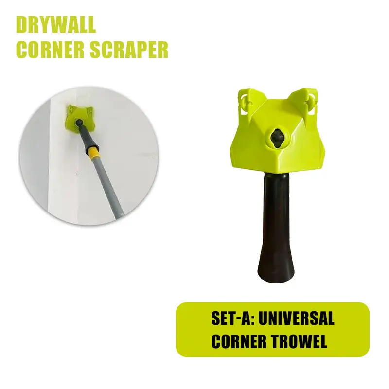 Universal Corner Trowel, Can Be Connected To An Extension Rod, Cleaning Wall Surface And Finishing Plaster Tool, Decoration Tool