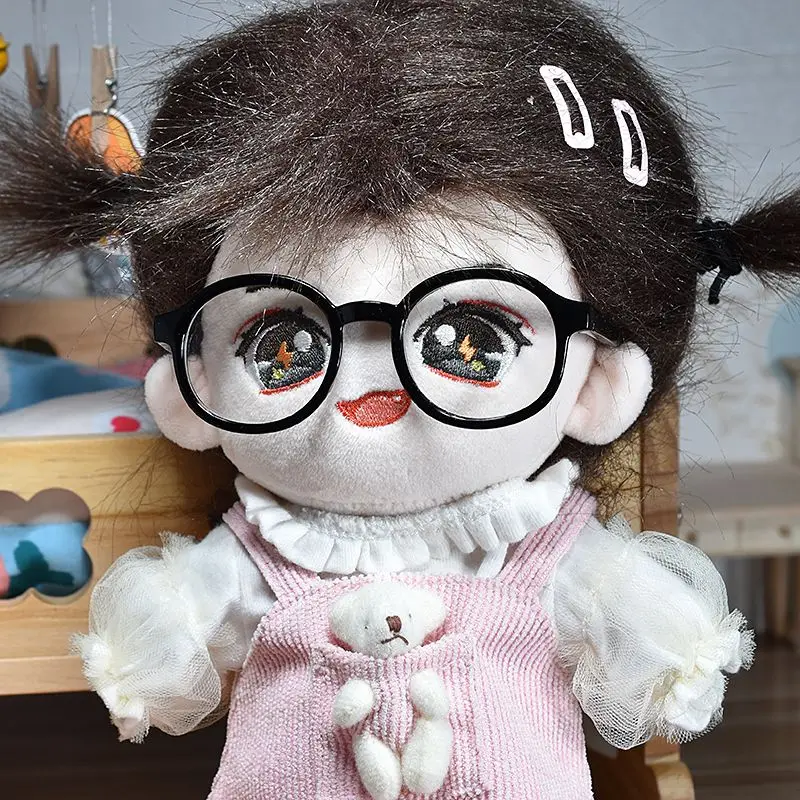 20cm Plush Doll's Dress up Accessories for Idol Dolls Fashion Doll Sun Glasses Doll Diy Clothing Gift