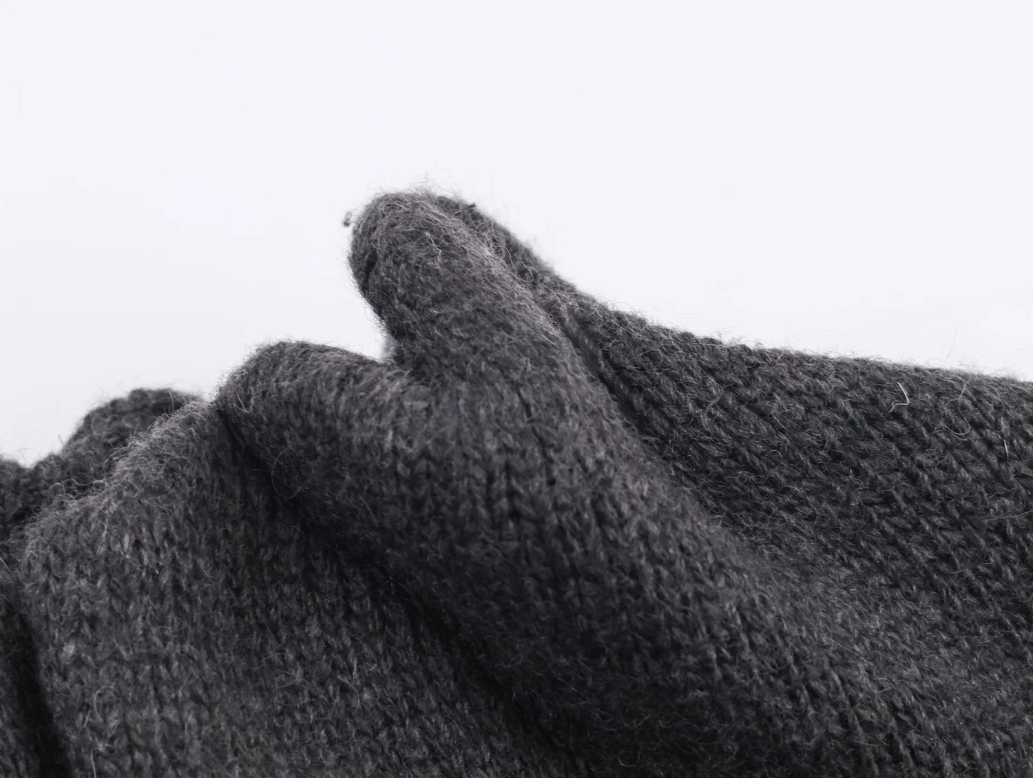 DEEABAE French retro style round neck versatile knitted jacket for women's winter high-end short coat