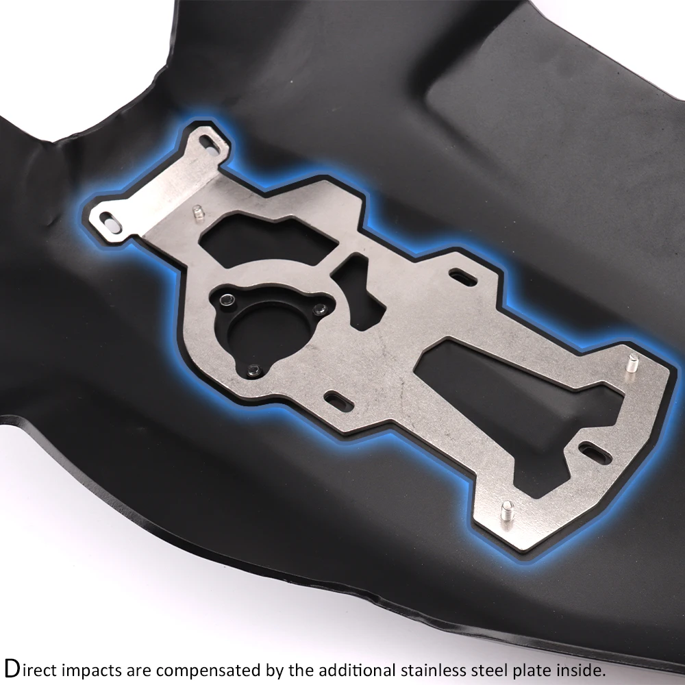 Fit For BMW R 1250 GS Adv Rallye R1250GS Adventure Motorcycle Engine Protector Chassis Protection Cover Exhaust Guard Skid Plate