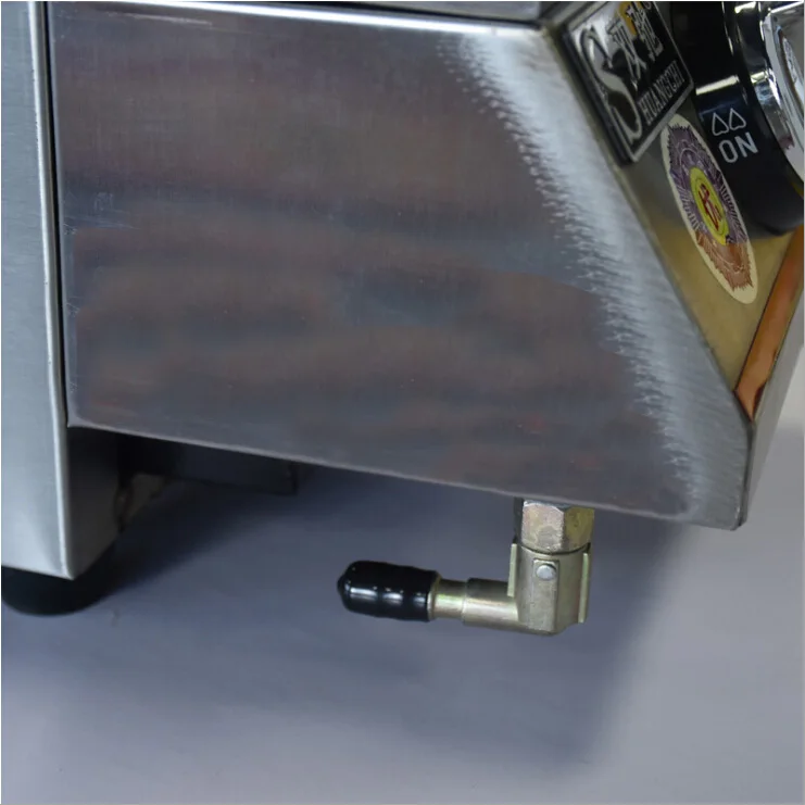 GZKITCHEN التجارية 3 الشعلات غاز البترول المسال شواء الغاز في الهواء الطلق نزهة الشواء طباخ الفولاذ المقاوم للصدأ حديقة المنزل الذي لا يدخن