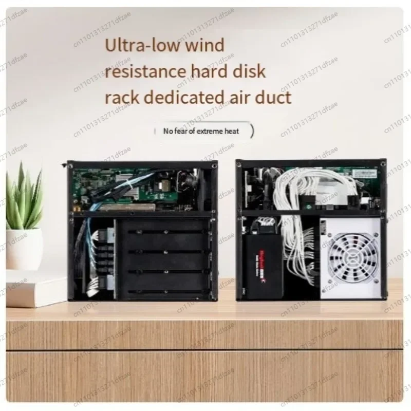 

Scorpio 4-position NAS Aluminum Chassis, SFX Power Supply, Itx Half Height, PCIe Black Syndrome, AIO File Storage Service
