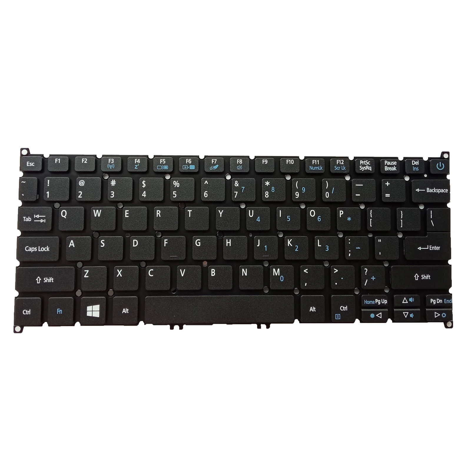 

Клавиатура ноутбука США для ACER Aspire ES1-132-C37M ES1-132 C9N8 6B.GG2N7.010, без указателя, без подсветки