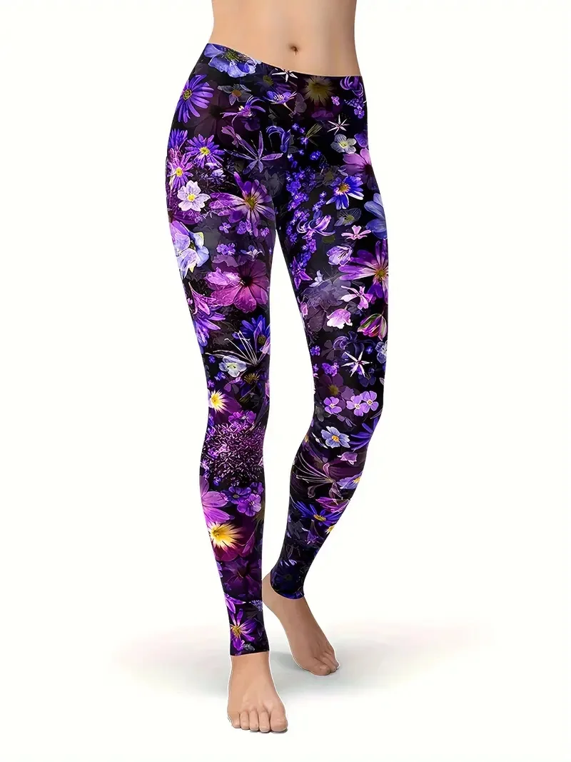 Spring and Summer New Comfortable Smooth Stretch Slim Hip Lift Casual Ladies Leggings Leggings Tight Pants