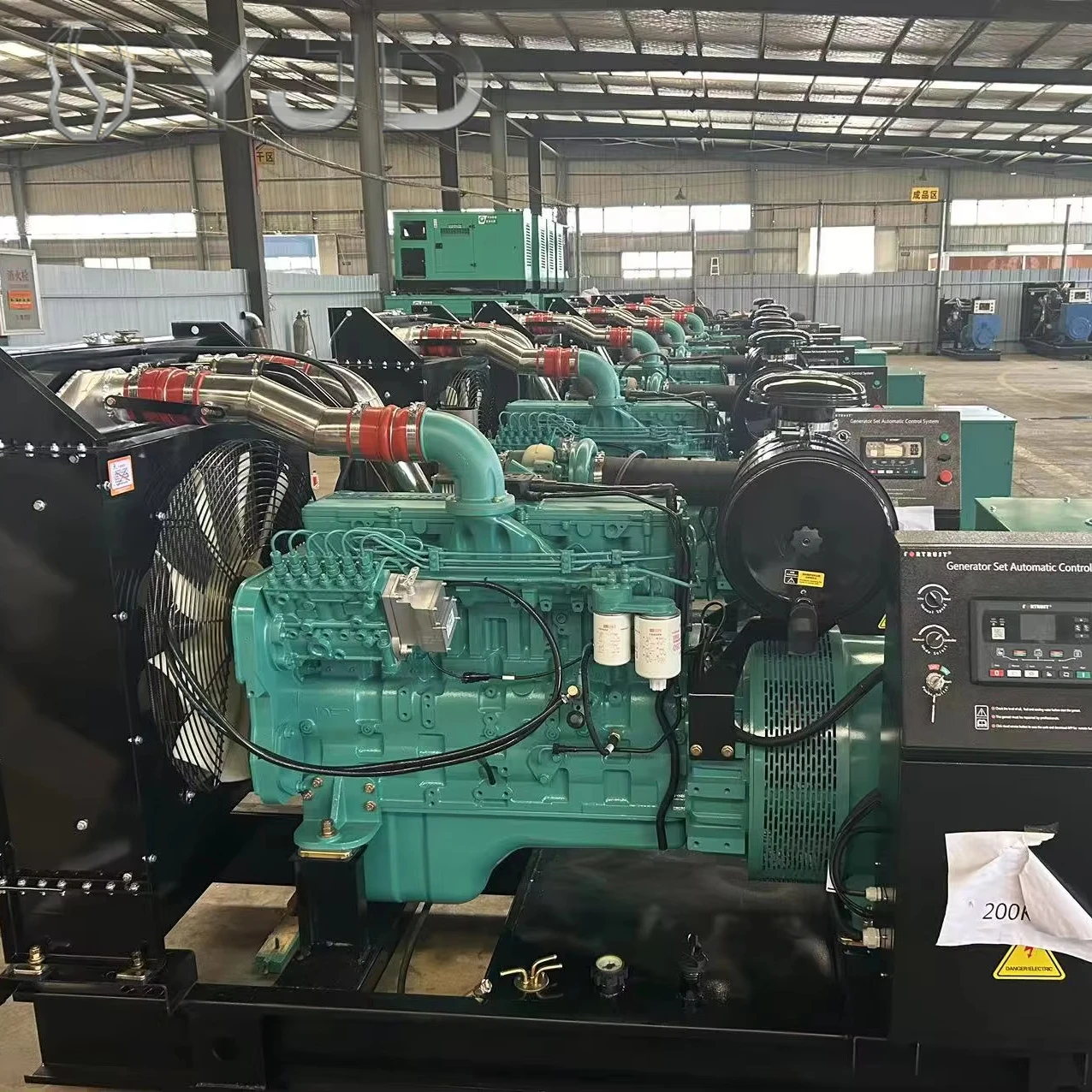 High Quality  200kva 120kva 250kva 300kva 500kva Soundproof Second Hand Refurbished diesel Generator for Sale