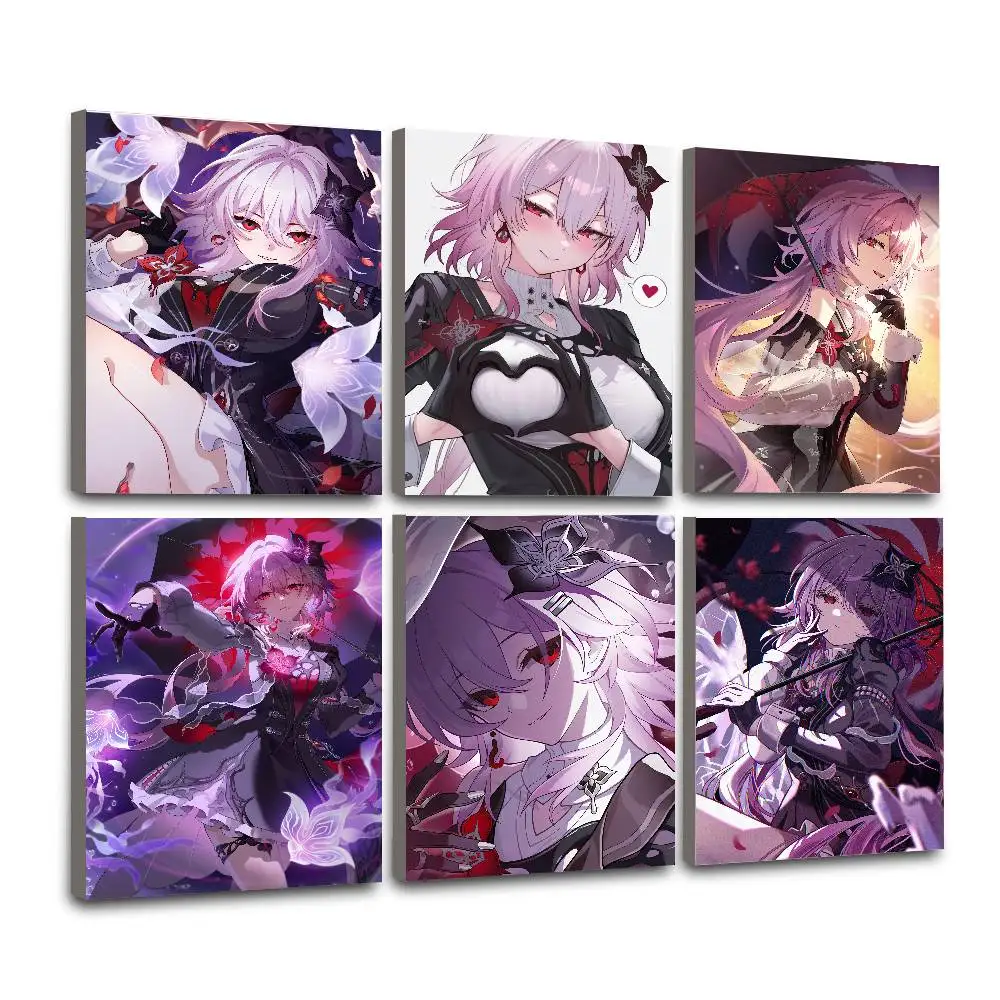 Honkai Star Rail Evernight lassic Cover Canvas Painting Print Poster For Living Room Wall Art Home Decor Pictures Gift